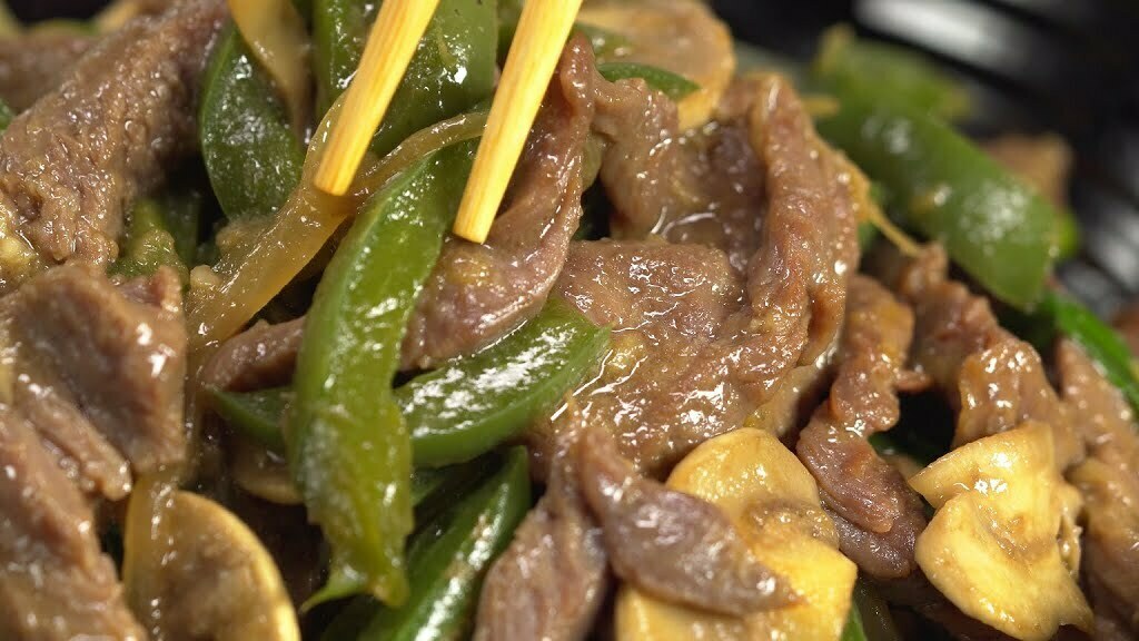 Говядина с острым перцем Говядина с острым перцем