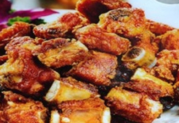 Острые жареные ребрышки Острые жареные ребрышки