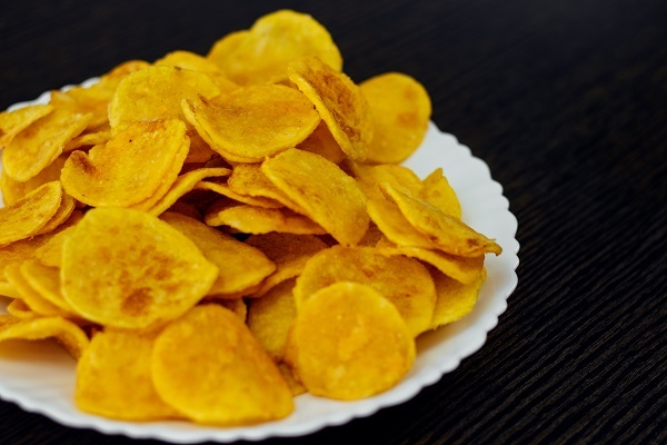 Пряный картофель пластиками Пряный картофель пластиками