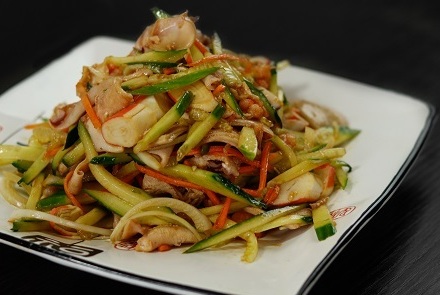 Салат "Из морепродуктов" Салат "Из морепродуктов"