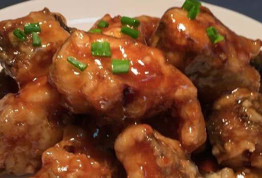 Минтай в кисло-сладком соусе Минтай в кисло-сладком соусе