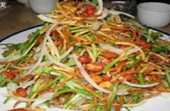 Салат "Картофель пай с арахисом" Салат "Картофель пай с арахисом"