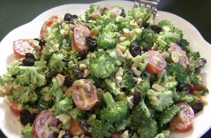 Салат "Из капусты брокколи" Салат "Из капусты брокколи"